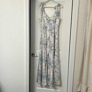Altard State blue floral maxi dress